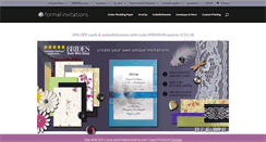 Desktop Screenshot of formal-invitations.com